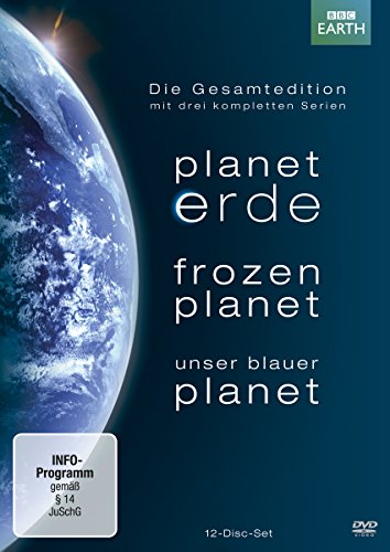Planet Erde / Frozen Planet / Unser Blauer Planet/12 Dvd (dvd)