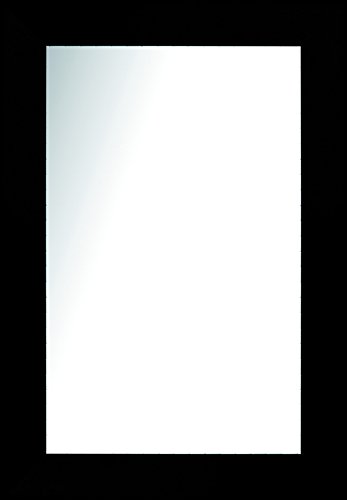 Leinwände Levante datab07 – 7 – Spiegel Deko Bad/Flur, 107 x 67 cm, Schwarz