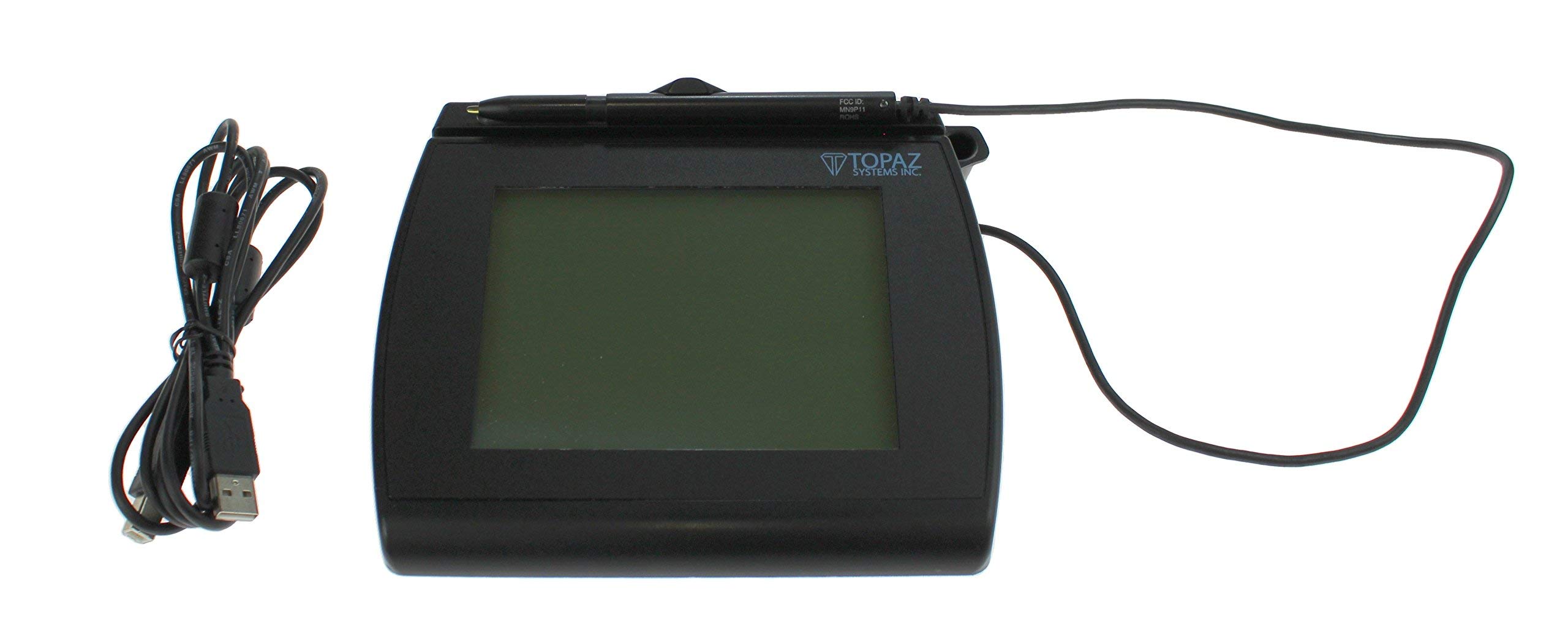 TOPAZ SYSTEMS T-LBK766SE-BHSB-R TOPAZ SIGNATUREGEM LCD 4X5 SE INCL SIGPLUS SW (Renewed)