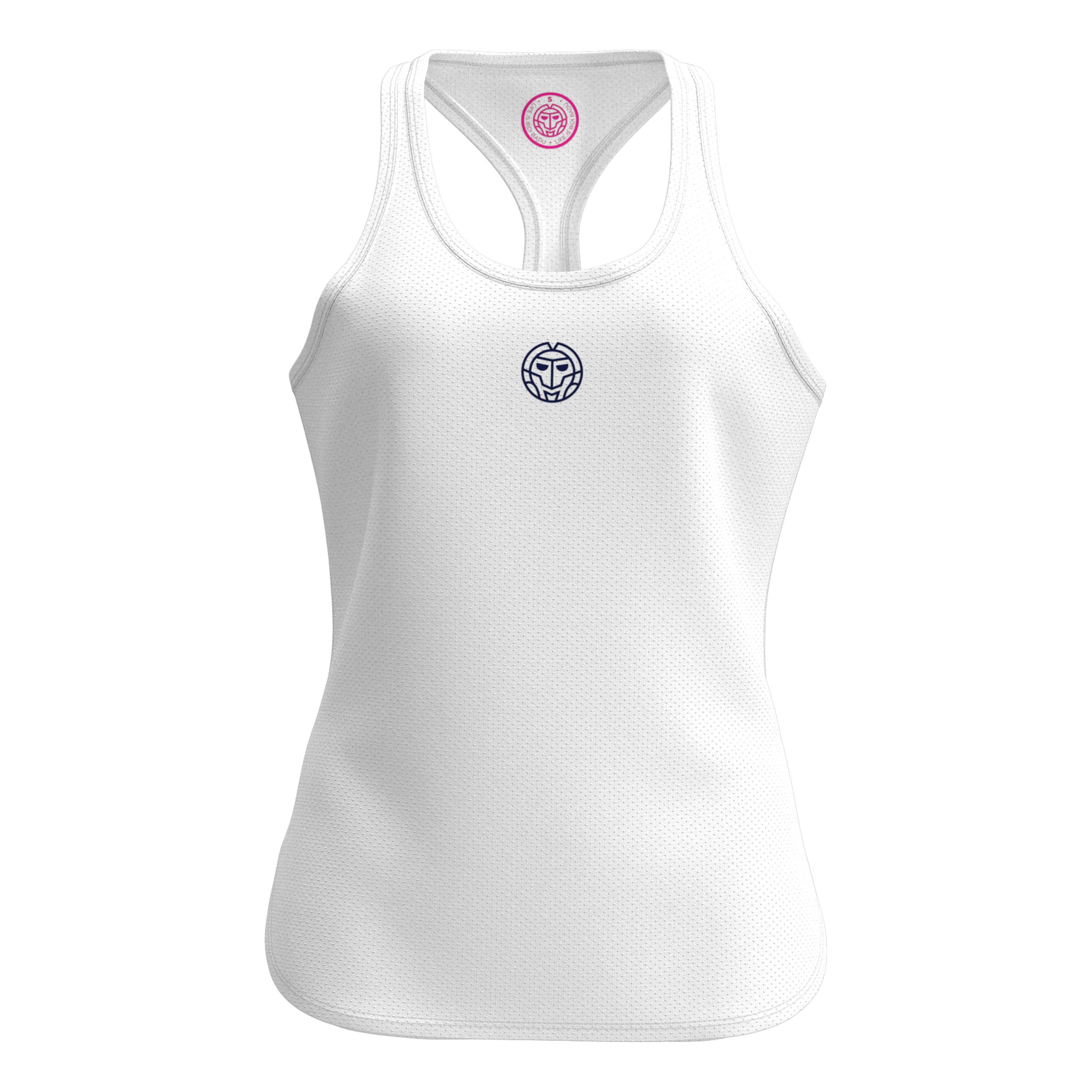 BIDI BADU Damen Crew Tank - White, Größe:L