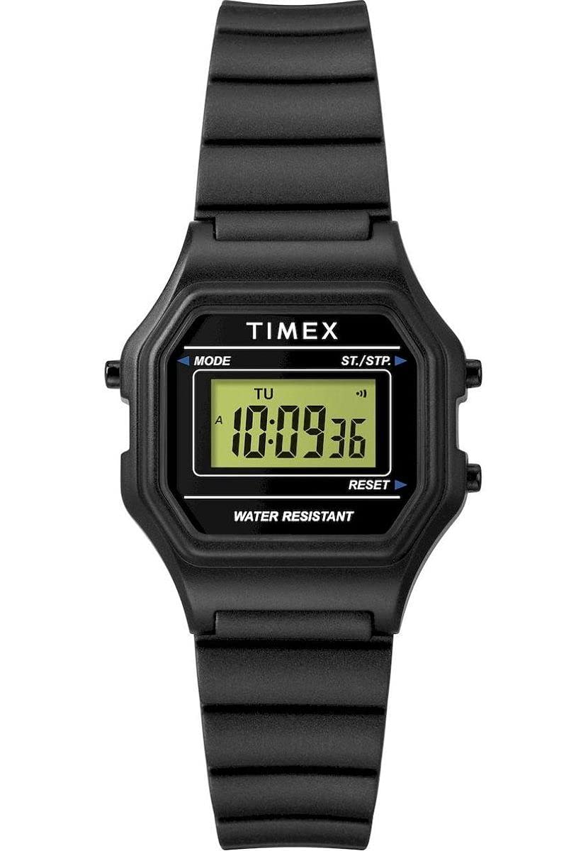 Timex Women's Digital Quarz Uhr mit Kunststoff Armband TW2T48700