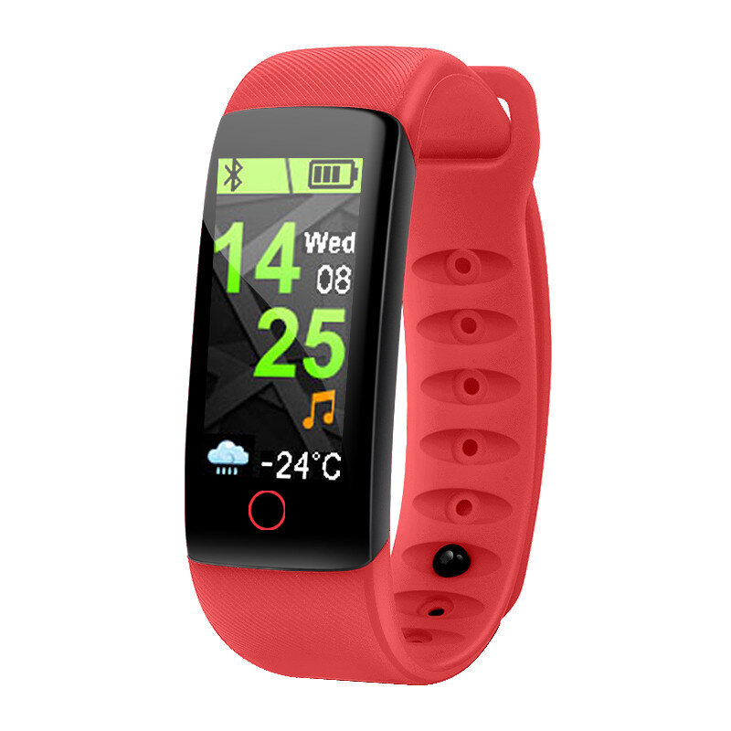 XANES® IT109 0,96 "TFT Touchscreen Wasserdicht Smart Watch Fitness-Sport-Sportarmband Mi Band