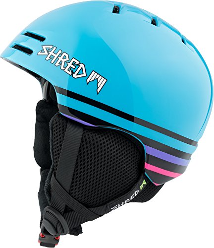 SHRED Herren Helm Slam-Cap Warm Lines, Blue, S