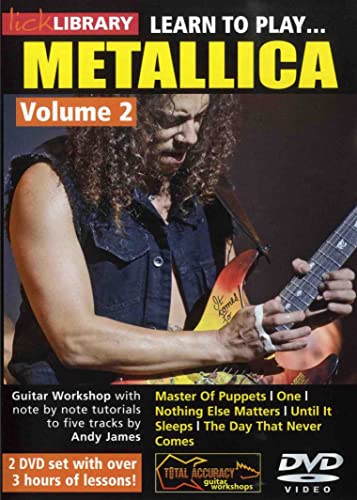 Learn to play Metallica Volume 2 [2 DVDs]