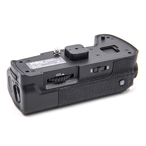 vhbw Batteriegriff kompatibel mit Panasonic DMC G80, G81, G85 Kamera Spiegelreflexkamera DSLR, inkl. Wählrad