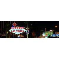 papermoon Vlies- Fototapete Digitaldruck 350 x 100 cm, Las Vegas Panorama