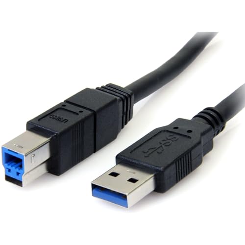 StarTech. com USB3SAB6BK SuperSpeed USB 3.0 Kabel A auf B - USB 3 A (m) auf USB 3 B (m) Schwarz