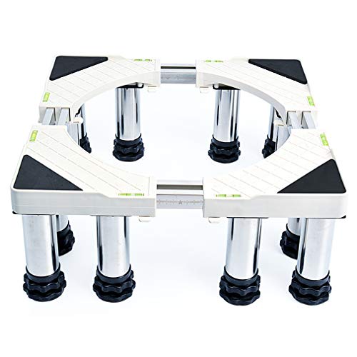 KüHlschrank Sockel Untergestell Podeste & Rahmen FüR KüHlschrank Multifunktionaler Beweglicher Verstellbare Stand (Mehrere AuswahlmöGlichkeiten) Waschmaschine StäNder(12Legs24-27cm)