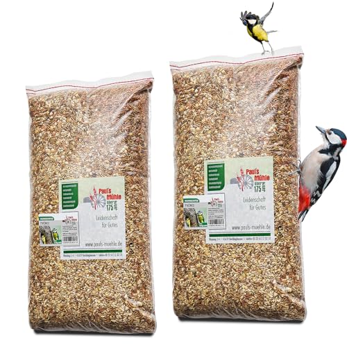 Paul´s Mühle Wildvogelfutter, Vogelfutter ideal für Brutzeit und Aufzucht, Phönix, 20 kg