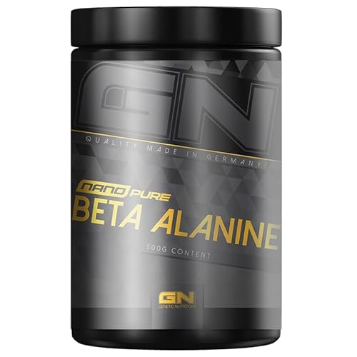 GN Laboratories Nano Pure Beta Alanine (500 g Pulver) – 100% reines Beta-Alanin für optimale Leistung – vegan, leicht dosierbar – Made in Germany