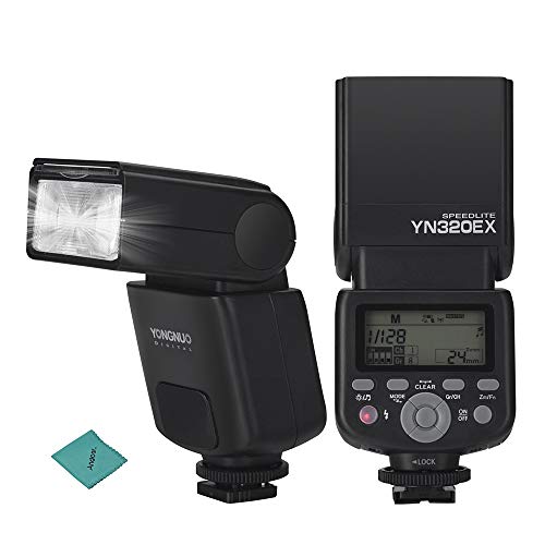 YONGNUO YN320EX Drahtlose TTL-Kamera Flash Master Slave Speedlite 1 / 8000s HSS GN31 5600K für Sony A7 / A7R / A7S / A58 / A99 / A77 II / A6000 / A6300 / A6500