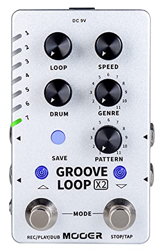 Mooer Groove Loop X2 - Stereo Looper / Drum Machine