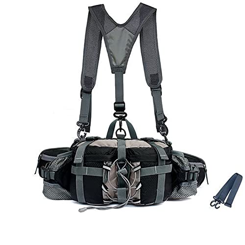 YANGYANGDA Ultraleichte, multifunktionale Outdoor-Hüfttasche für Erwachsene, zum Wandern und Bergsteigen, J