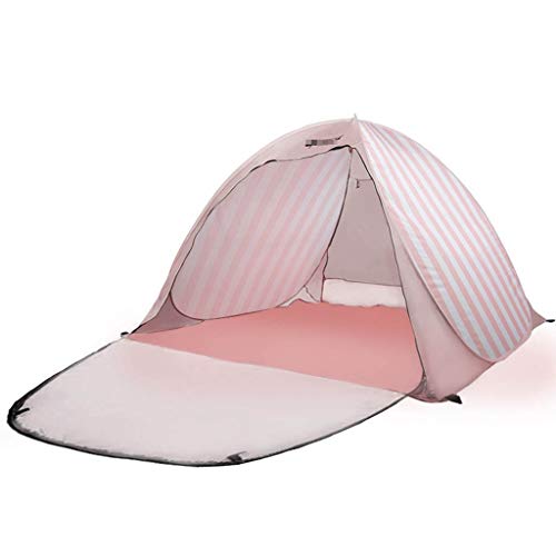 Erschwingliches und Robustes Pop-up-Zelt für 4 Personen – insektensicher, Doppeltüren und Fenster für ideales Gartencamping