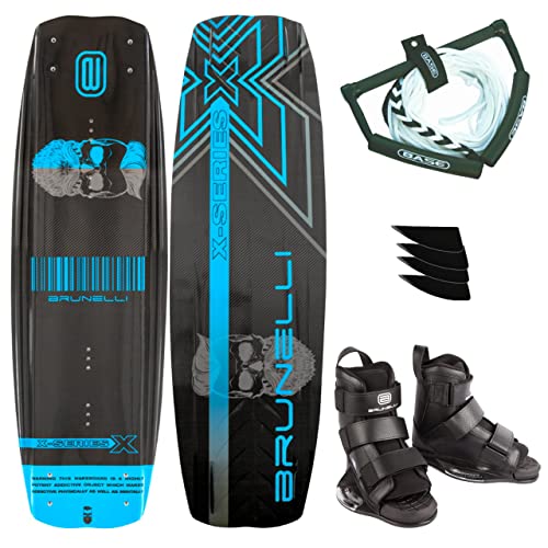 Brunelli Carbon Wakeboard Package 138 cm Wake Binding Wakeboardbindung