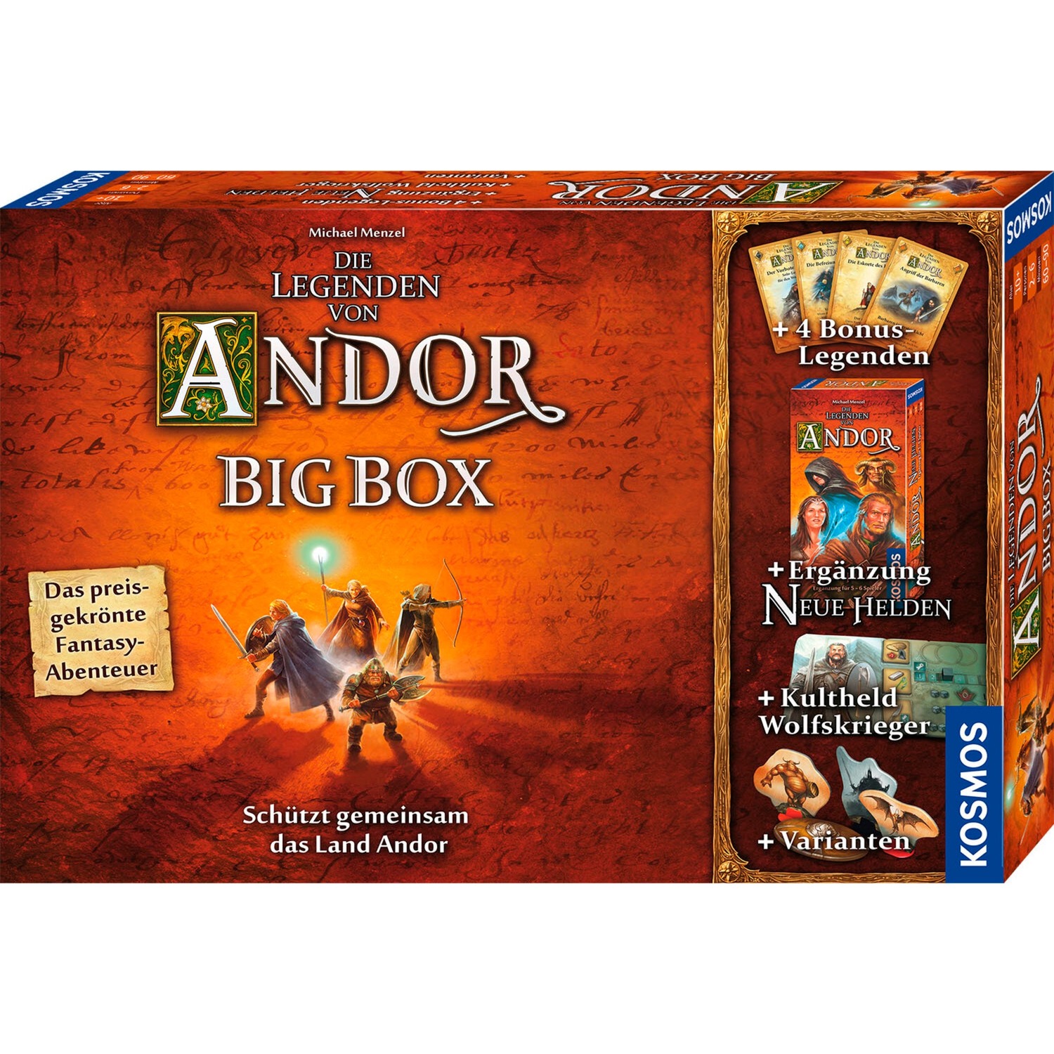 Die Legenden von Andor - Big Box, Brettspiel
