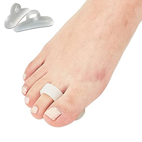 Pedimend Silicone Gel Toe Separator (1pair) - hammet toe straightener - straightened bent toes - foot care
