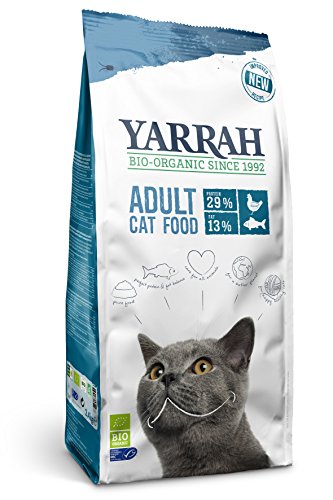 Yarrah Adult Cat Food Fisch, 10 kg