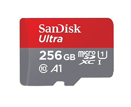 SanDisk Ultra microSDXC UHS-I Speicherkarte 128 GB (für Smartphones & -Tablets, wasserfest, temperaturbeständig, stoßfest, A1, U1, Class 10 + Adapter)