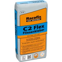 Racofix Flexkleber »C2TE«, 20 kg - grau