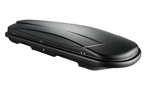 VDP Dachbox VDPJUXT600 600Ltr abschließbar + Dachträger CRV135 kompatibel mit Mercedes GLE (5 Türer) ab 2015