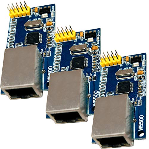 AZDelivery 3 x W5500 Ethernet Netzwerk Internet Modul kompatibel mit Arduino