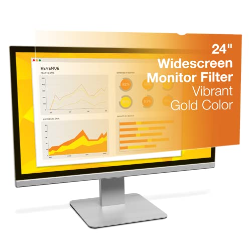 3 M Widescreen Privacy Filter für 24 Monitor - Gold