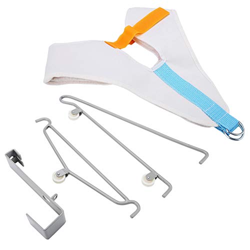 Cervical Traction Complete Kit, Cervical Traction, Cervical Traction Device Nackenschmerzen lindern Wirbelsäulenausrichtung für Männer für Frauen