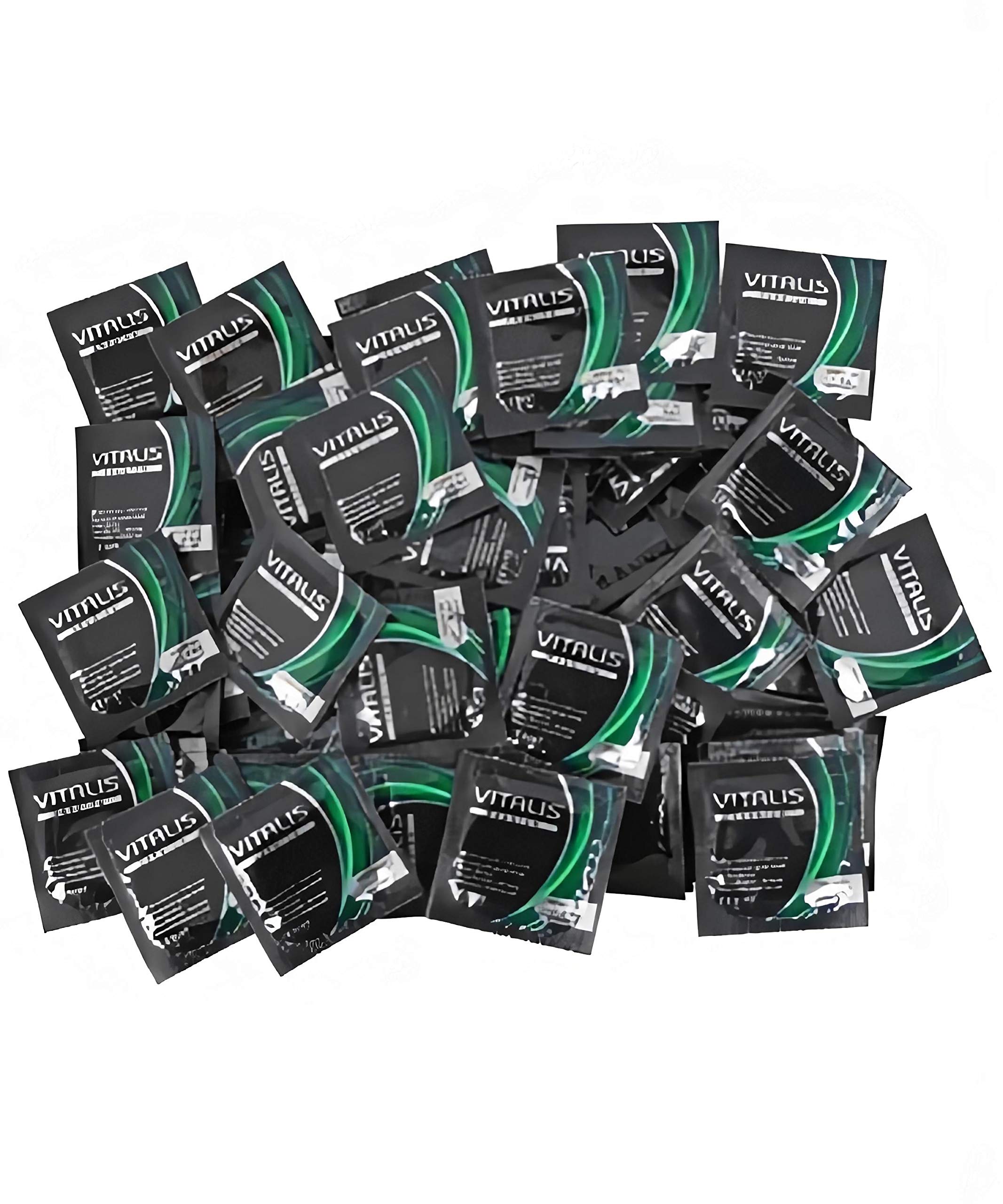 VITALIS 100 Kondome Pack XL I Nennbreite 57 mm I Gefühlsechte transparente Kondome extra groß I 100 Premium Kondome mit Gleitmittel auf Silikonbasis I Zarte Kondome für Männer