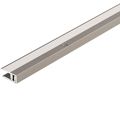 Parador Boden-Profile Abschlussprofil Treppenprofil Aluminium Edelstahl für Parkett Bodenbeläge 8-18 mm