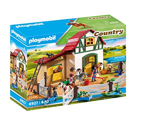 Playmobil Konstruktionsspielsteine "Ponyhof (6927) Country"