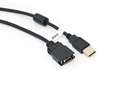 vhbw USB PROGRAMMIERKABEL passend für OMRON CS, CJ, CQM1H, CPM2C ersetzt USB-CN226, CS1W-CN226.