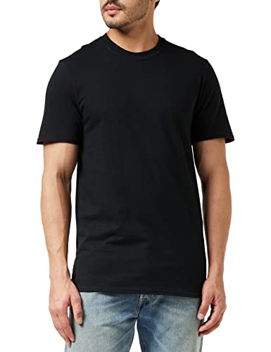 Gildan Herren 64000 T-Shirt, Schwarz, 56 (5er Pack)