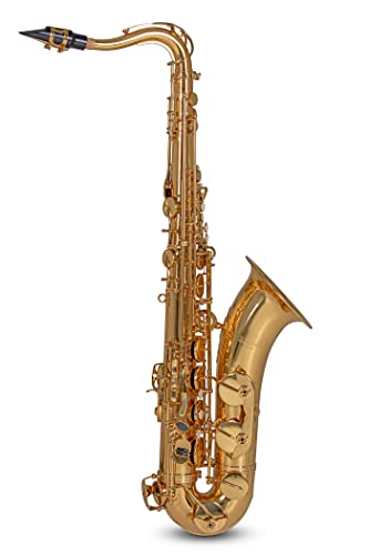 Roy Benson Bb-Tenor Saxophon MOD.TS-202 Messing Korpus lack., inkl. leichtem Rechtecketui
