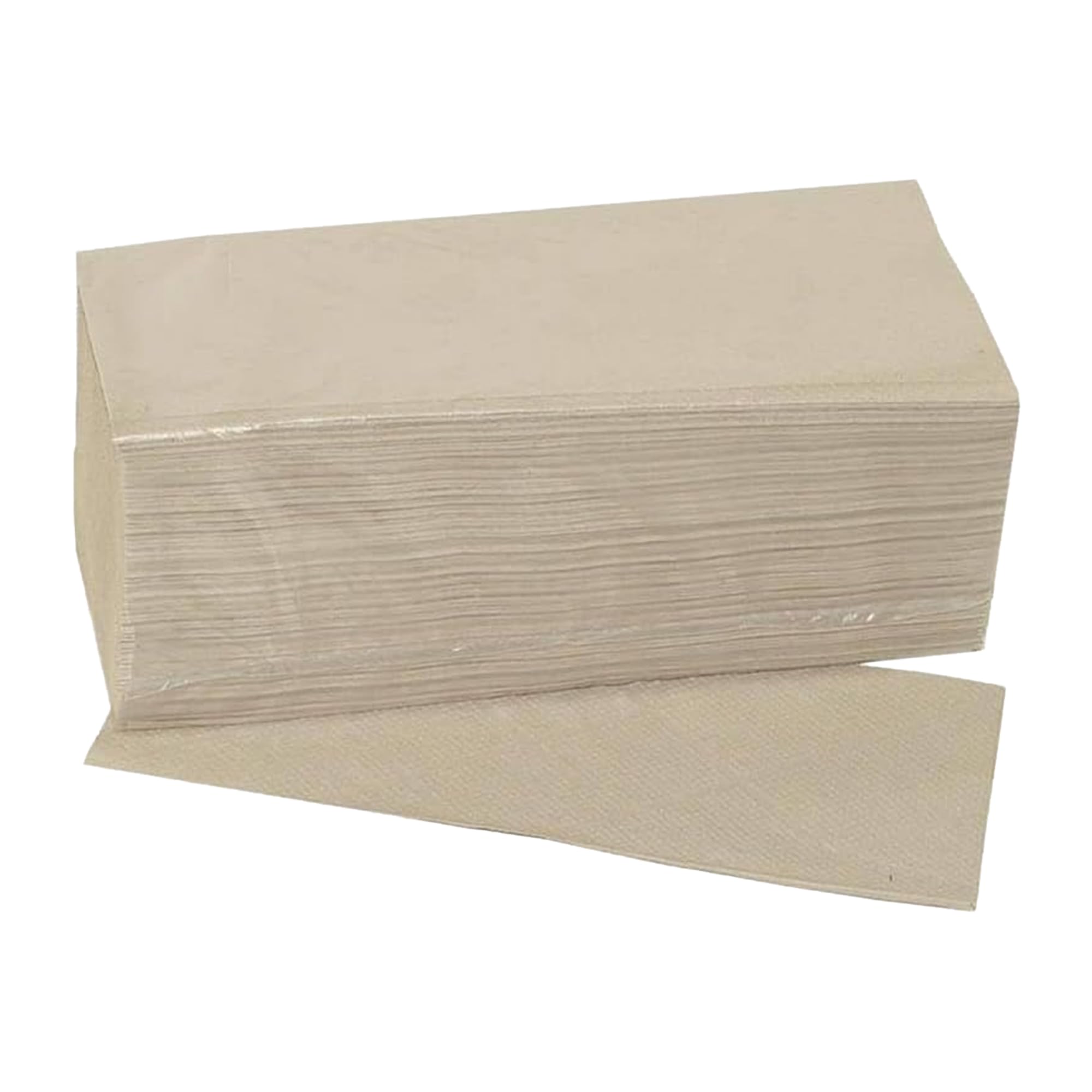 Wisch-Star Papierhandtücher 2x 5000 Blatt, Handtuchpapier, 1-lagig natur, Papier für Papierhandtuchspender, 24,5 x 21 cm, EU-Ecolabel