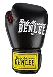 BENLEE Boxhandschuhe aus Leder Fighter Black/Red 18 oz