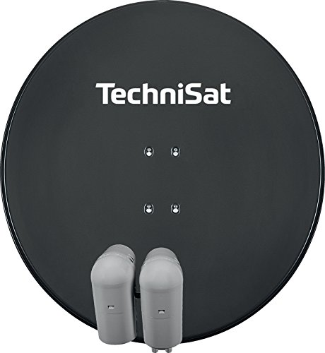 TechniSat gigatenne 850, grau (sat-antenne 85 cm mit 2 quattro-lnb)