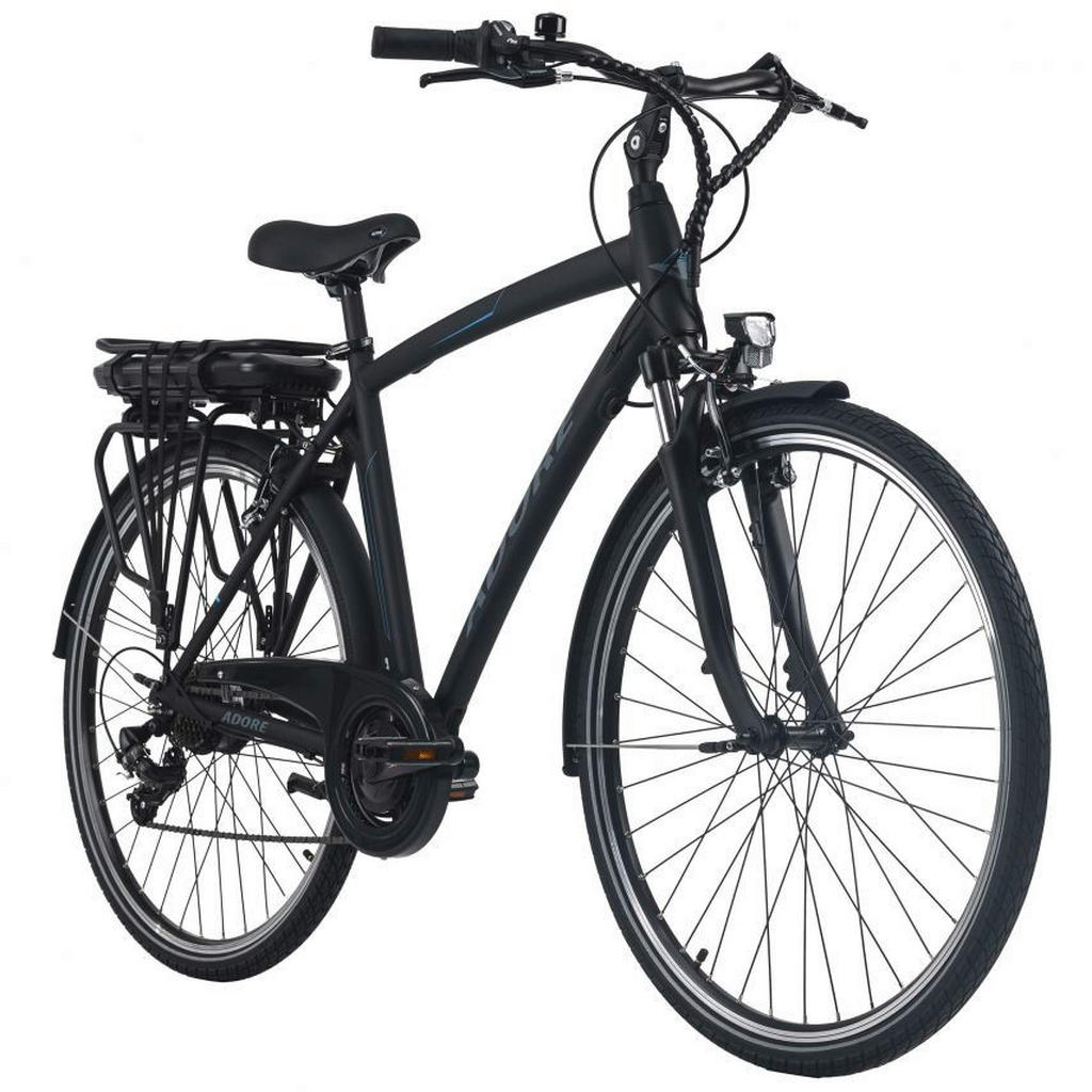KS-Cycling City E-Bike Versailles 28 Zoll Rahmenhöhe 54 cm 7 Gänge schwarz schwarz ca. 250 W ca. 36 V ca. 28 Zoll 4