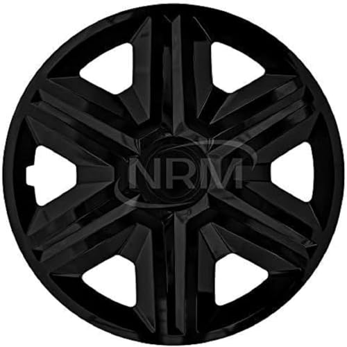 NRM Radkappen Action, Schwarz 15" Zoll. (4 x Universal Radzierblenden/Radkappen)