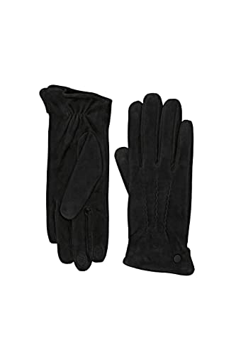 ESPRIT Accessoires Damen 112EA1R318 Handschuh für besondere Anlässe, 001/BLACK, 6 ½