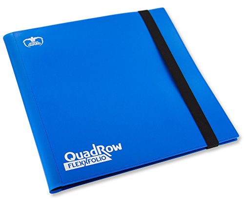 Ultimate Guard UGD010349 - 12-Pocket Quad Row Flexxfolio, blau
