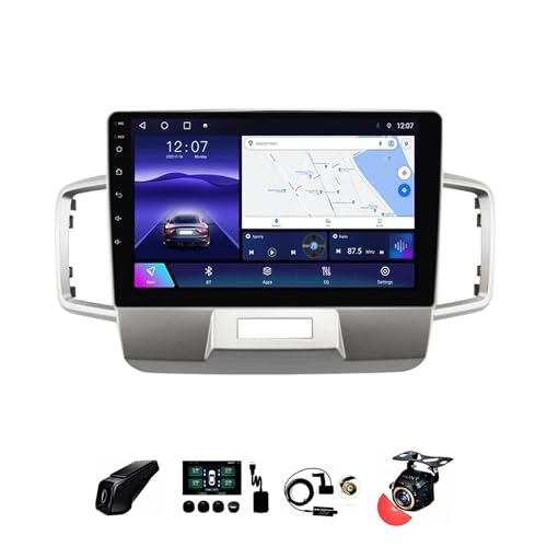 BOJONTN 9 Zoll Android 12 Autoradio 2 Din für Honda Freed 1 2008-2016 mit Rückfahrkamera Lenkradsteuerung Bluetooth GPS Navigation Kabelloses CarPlay WiFi Mikrofon (Size : S500 6+128G)