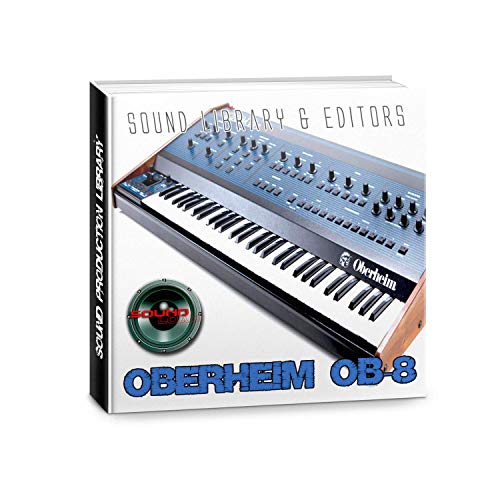 OBERHEIM OB-8 Large Original Factory & New Created Sound Library/Editors on CD or download