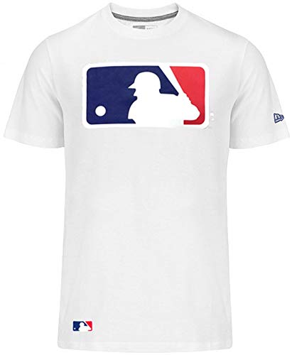 New Era Ne96420Fa15 Nos Og Tee Mlblog - T-Shirt-Linie MLB Generic Logo für Herren, Farbe Weiß, Größe L