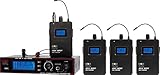 Galaxy Audio AS-1400-4 Band Pack Wireless In-Ear Personal Monitor System, Code M (516 MHz - 558 MHz)