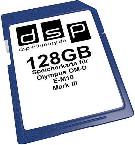 128GB Speicherkarte für Olympus Om-D E-M10 Mark III Digitalkamera