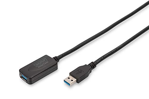 DIGITUS USB 2.0 Aktives Verlängerungskabel, Stecker-Kupplung