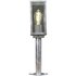 Sockelleuchte Karo,Wegeleuchte aus Zink mit Dämmerungsschalter,klassische Standlampe,1 flammige (E27) Wegelampe,Gartenlampe