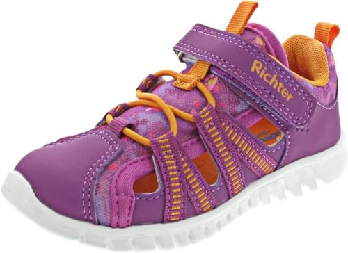 Richter Kinderschuhe Jungen Mädchen Wallaby Sandale, Rosette/apricot, 27 EU