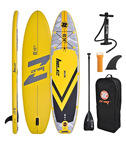 Zray Evasion Deluxe 11.0 SUP Board Stand Up Paddle Surf-Board ALU Paddel ISUP 335cm